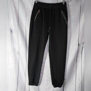 Indero Black Emo Goth Punk Y2K Grunge Joggers